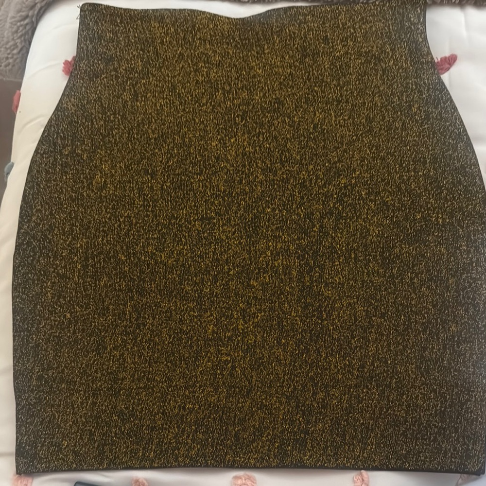 Chocolate Green Pencil Skirt Mini Work